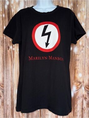 Hot Topic Marilyn Manson Logo T-Shirt